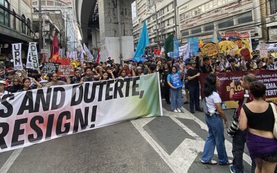 Une mobilisation massive aux Philippines contre la corruption des fonds anti-inondations